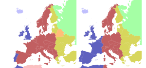 Husos horarios en Europa, los actuales y los correctos.